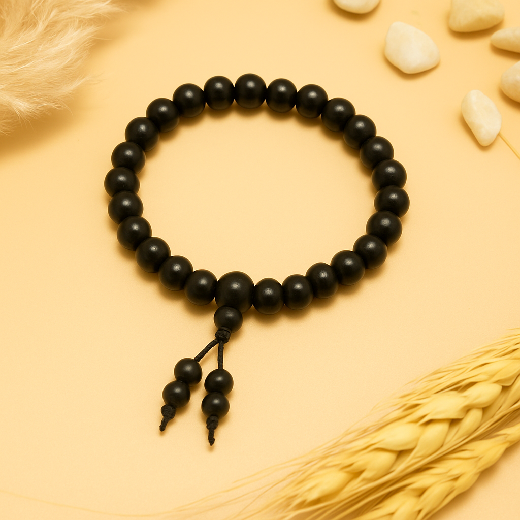 Karungali Inner Balance Band - Natural Ebony Wood