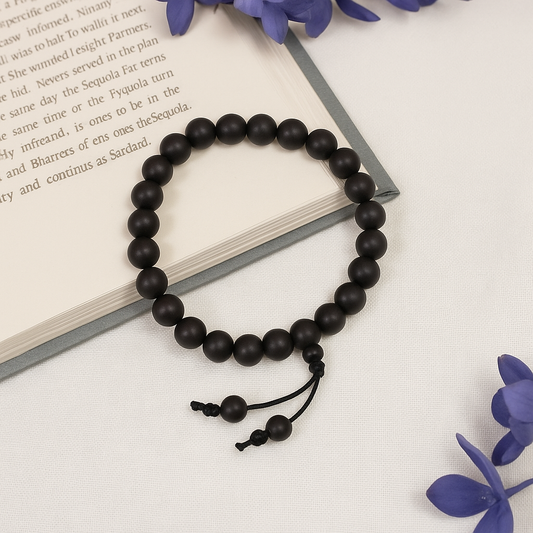 Karungali Inner Balance Band - Natural Ebony Wood